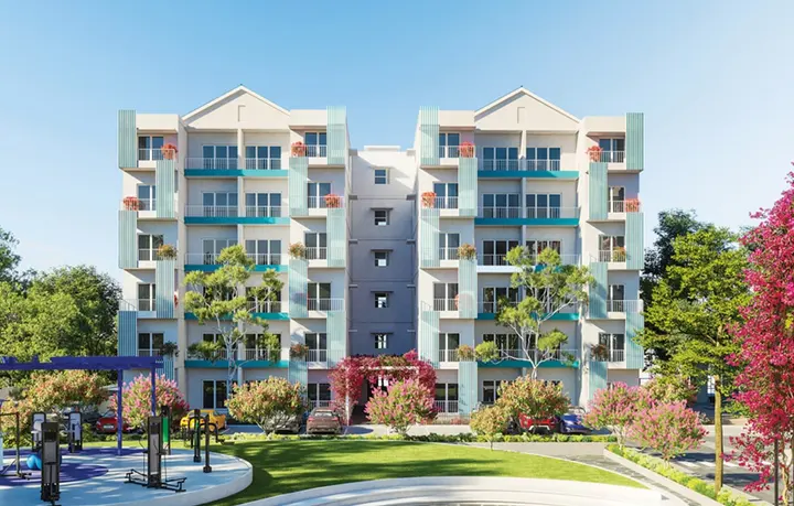 Santorini Resort Apartments and Residencies 3D walk through By 360K